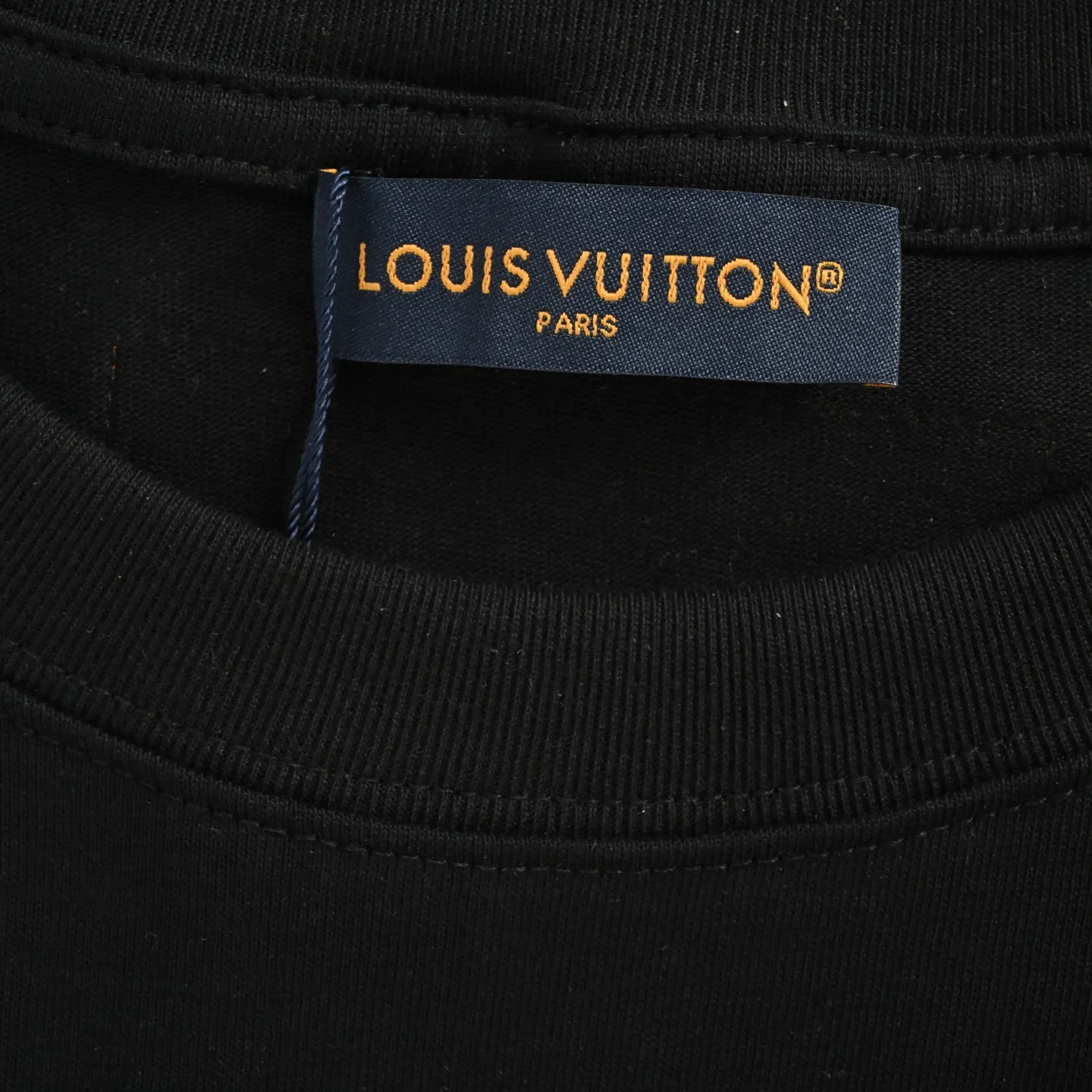 Louis Vuitton/Louis Vuitton 24ss back sun foam printed short sleeves